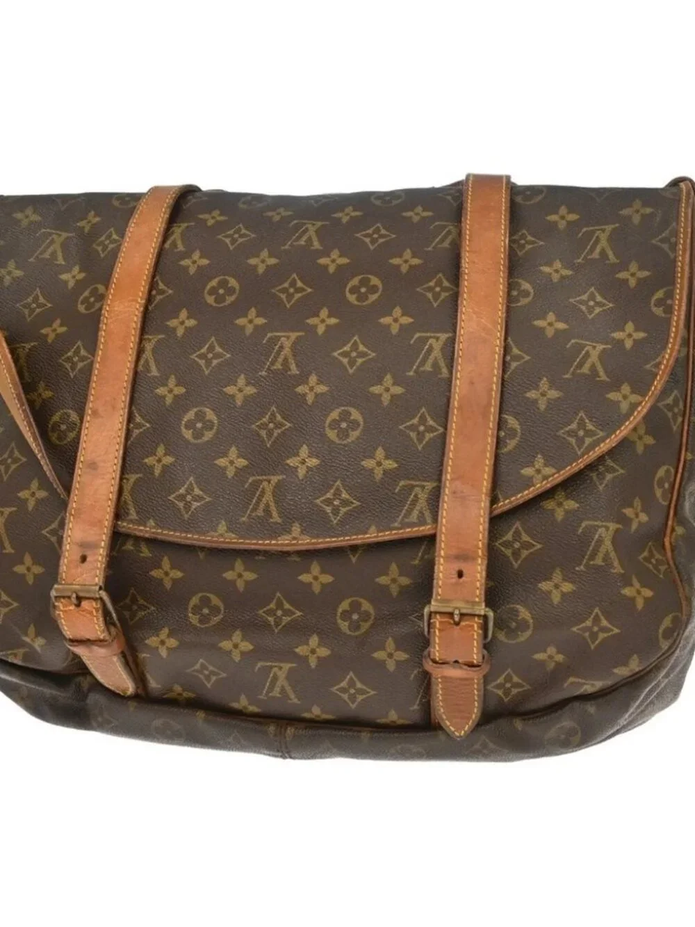 LOUIS VUITTON MONOGRAM SAUMUR 43 MESSENGER BAG